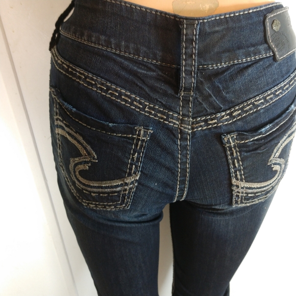 Suki Baby Boot Jeans By Silver 26 - Picture 5 of 8